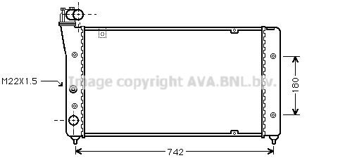 PRASCO ST2030: Radiator, racire motor