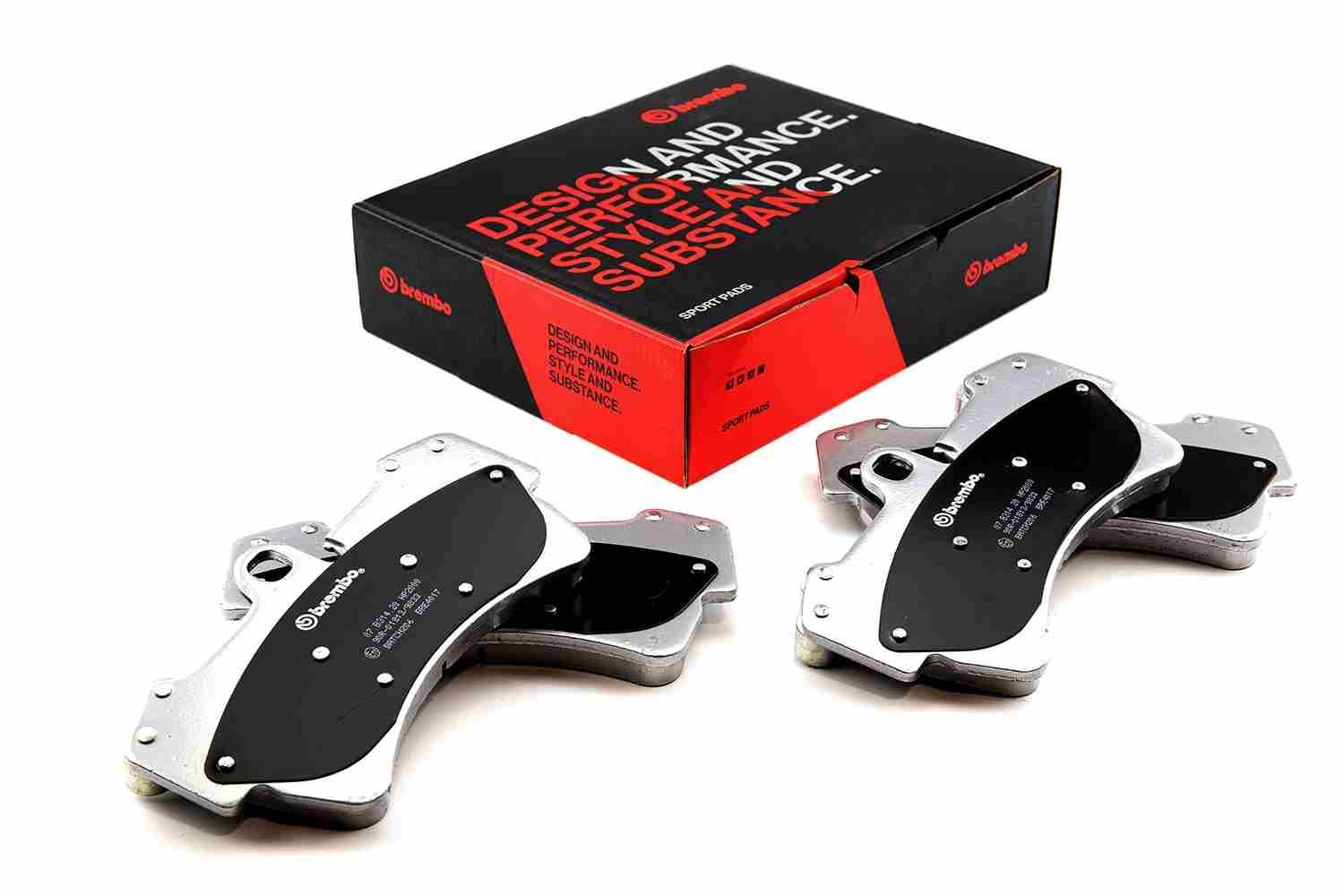 BREMBO 07.B314.20: Raceing-piduriklotsi komplekt SPORT PADS HP2000