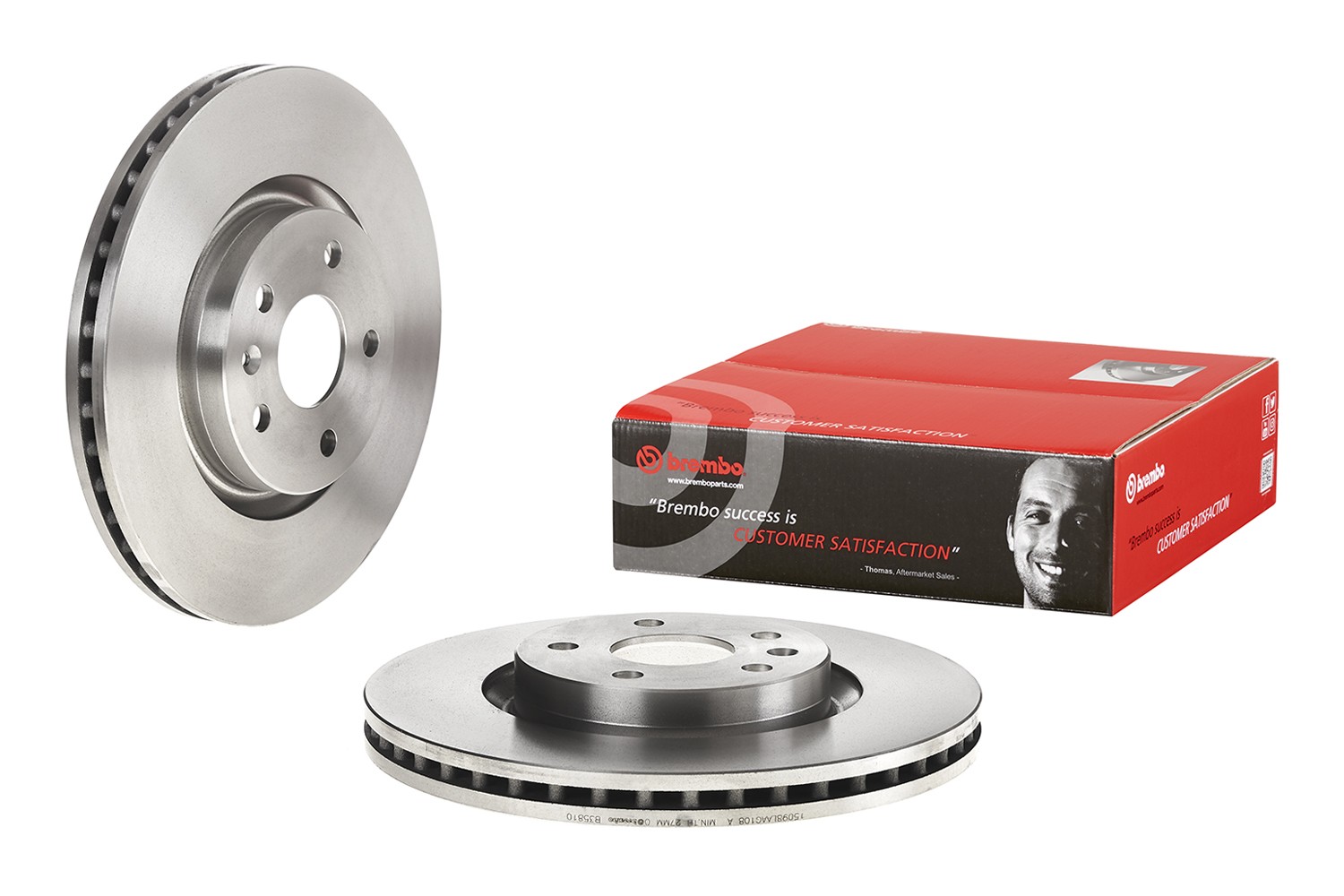 BREMBO 09.B358.10: Piduriketas PRIME LINE Ø: 337mm, sisemine õhutus, Ø: 337mm