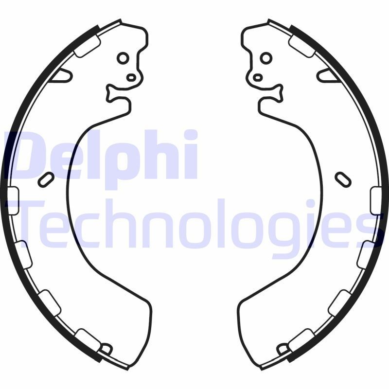 DELPHI LS2057: Piduriklotside komplekt