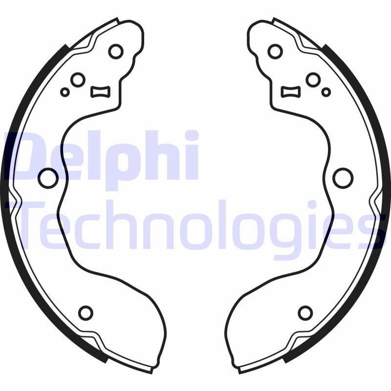DELPHI LS2071: Piduriklotside komplekt