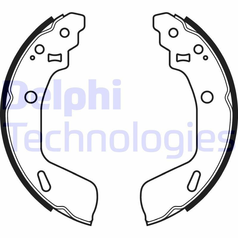 DELPHI LS2073: Piduriklotside komplekt