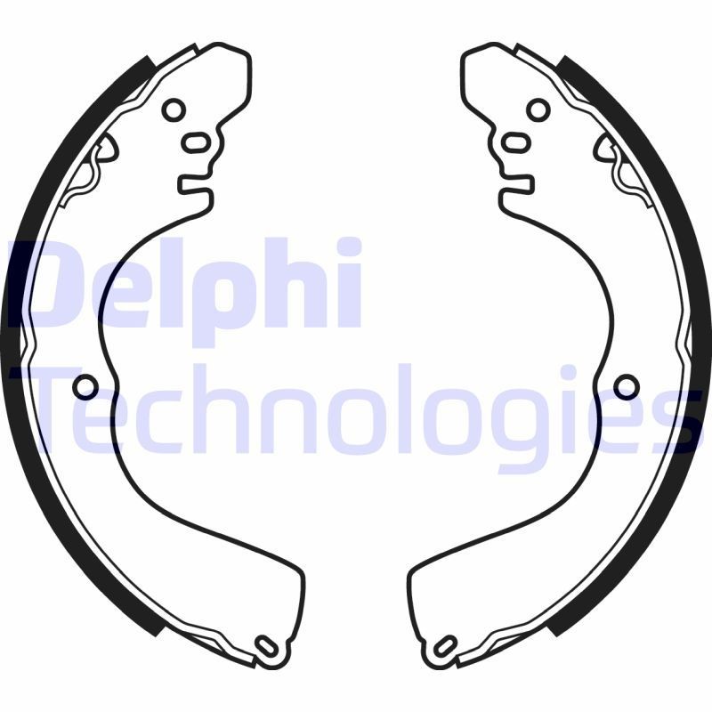 DELPHI LS2074: Piduriklotside komplekt