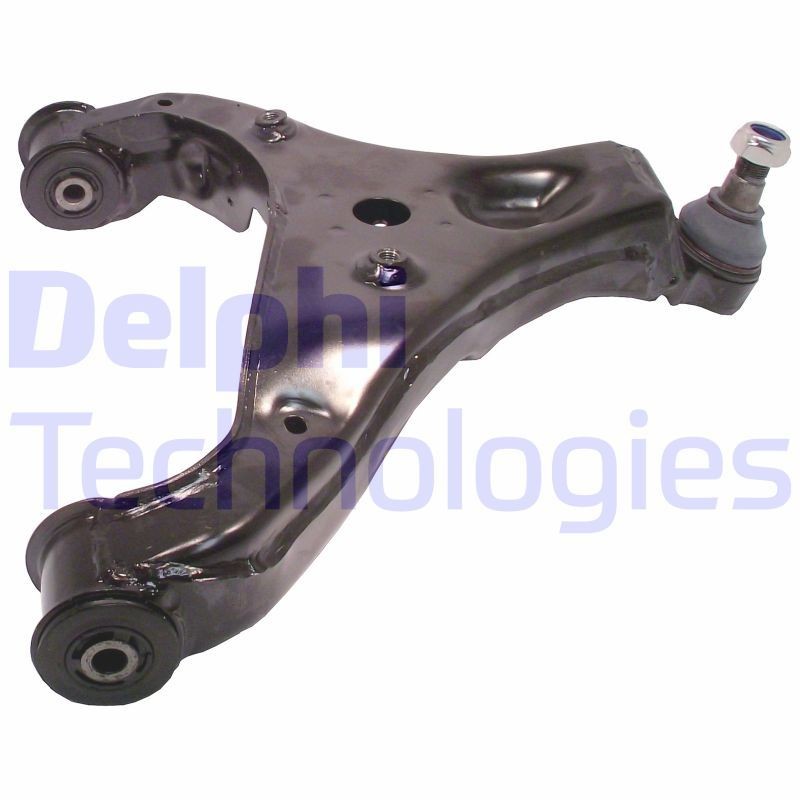 DELPHI TC2449: Braccio oscillante, sospensione ruota Assale anteriore Dx, inferiore, Lamiera d'acciaio, con snodo portante/di guida