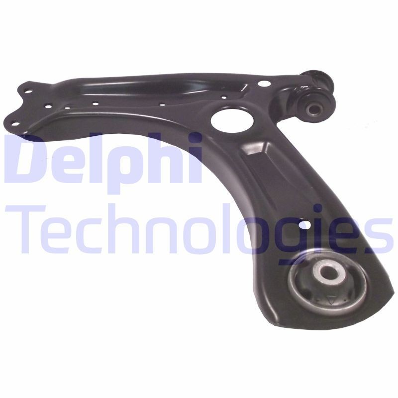 DELPHI TC2473: Braccio oscillante, sospensione ruota Sx, inferiore, Lamiera d'acciaio, senza snodo portante/di guida