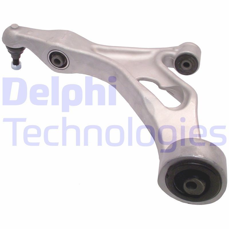 DELPHI TC2589: Bærearm framaksel venstre, nede, Aluminium, med støtte / styreledd