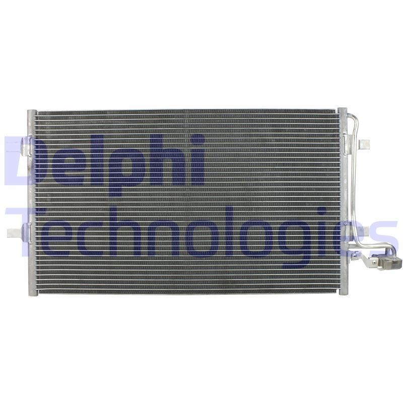 DELPHI TSP0225704: Kondensaator, kliimaseade ilma kuivatita