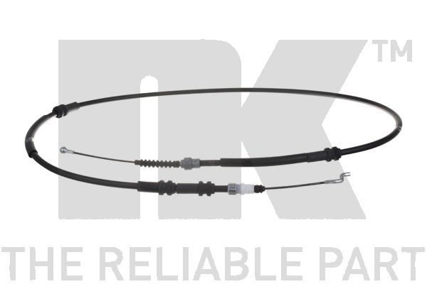 NK 9047119: Cablu, frana de parcare 2015/1648mm, 2015/1648mm