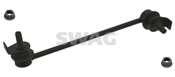 SWAG 82 94 2594: Brat / bieleta suspensie, stabilizator 165mm, Otel, cu piulițe