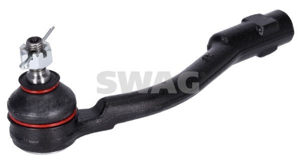SWAG 90 94 1934: Styrled framaxel höger, 209mm, med kronmutter