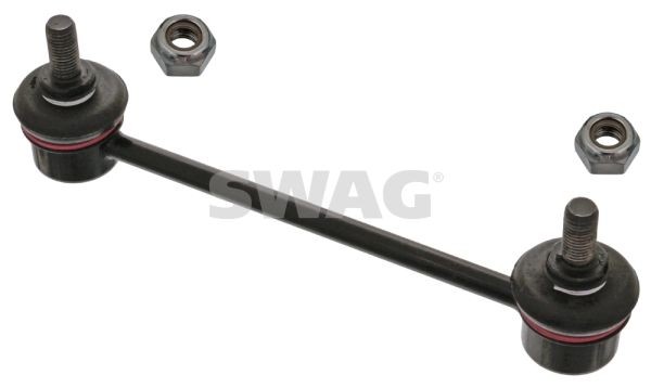 SWAG 91 94 1677: Stabilisaator, Stabilisaator Tagasild vasakul, Tagasild paremal, 180mm, mutritega