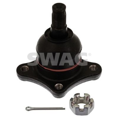 SWAG 91 94 1733: Articulatie sarcina / ghidare Axa fata stanga, deasupra, Axa fata dreapta, 17,8mm, cu piulita crenelata