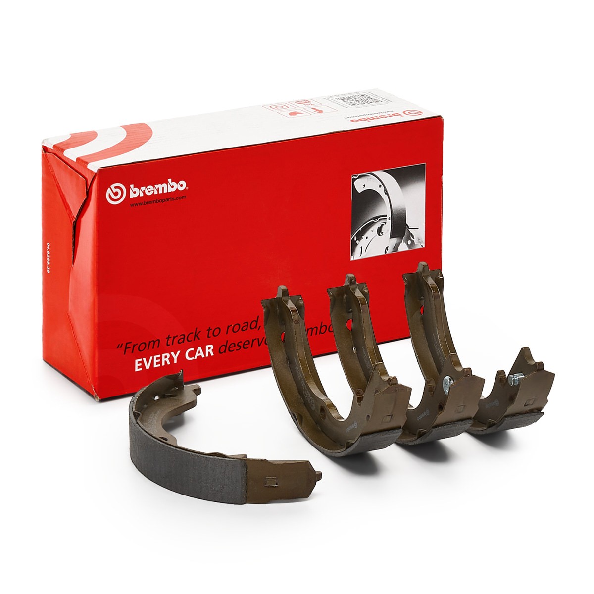 BREMBO S 61 542: Sada brzdových čelistí, parkovací brzda ESSENTIAL LINE