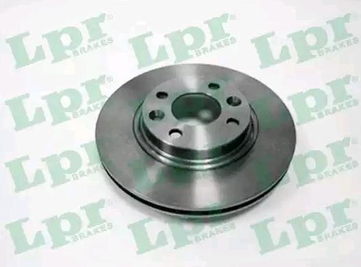 LPR R1062V: Piduriketas Ø: 258mm, sisemine õhutus, Ø: 258mm