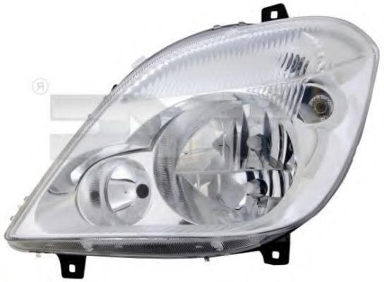 TYC 20-11814-35-2: Far stanga, H7/H7/H7, fara motor electric