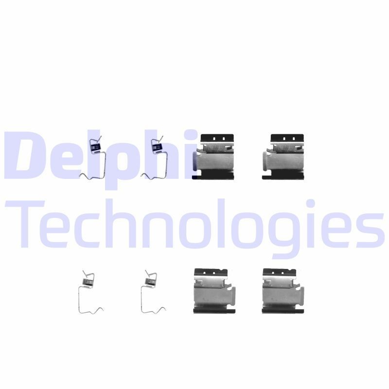 DELPHI LX0313: Lisakomplekt, ketaspiduriklotsid