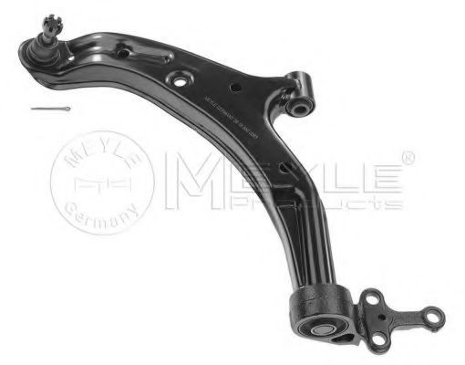 MEYLE 36-16 050 0069: Braccio oscillante, sospensione ruota inferiore, Assale anteriore Sx, Lamiera d'acciaio, con snodo portante/di guida, con cuscinetto in gomma