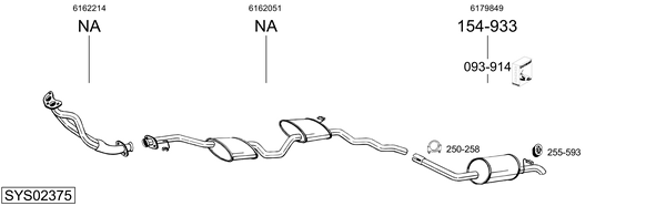 BOSAL 785-075: Heitgaasitoru