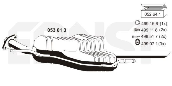 ERNST 053013: Lõppsummuti 990mm