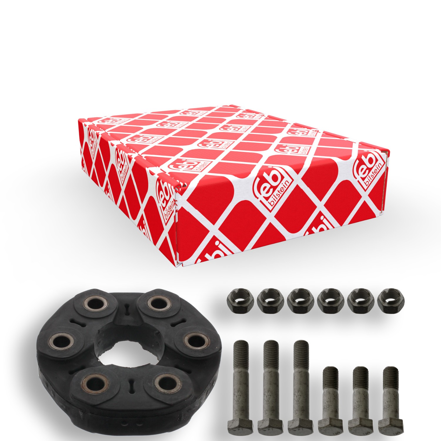 FEBI BILSTEIN 43489: Articulatie, cardan cu piulițe, cu suruburi
