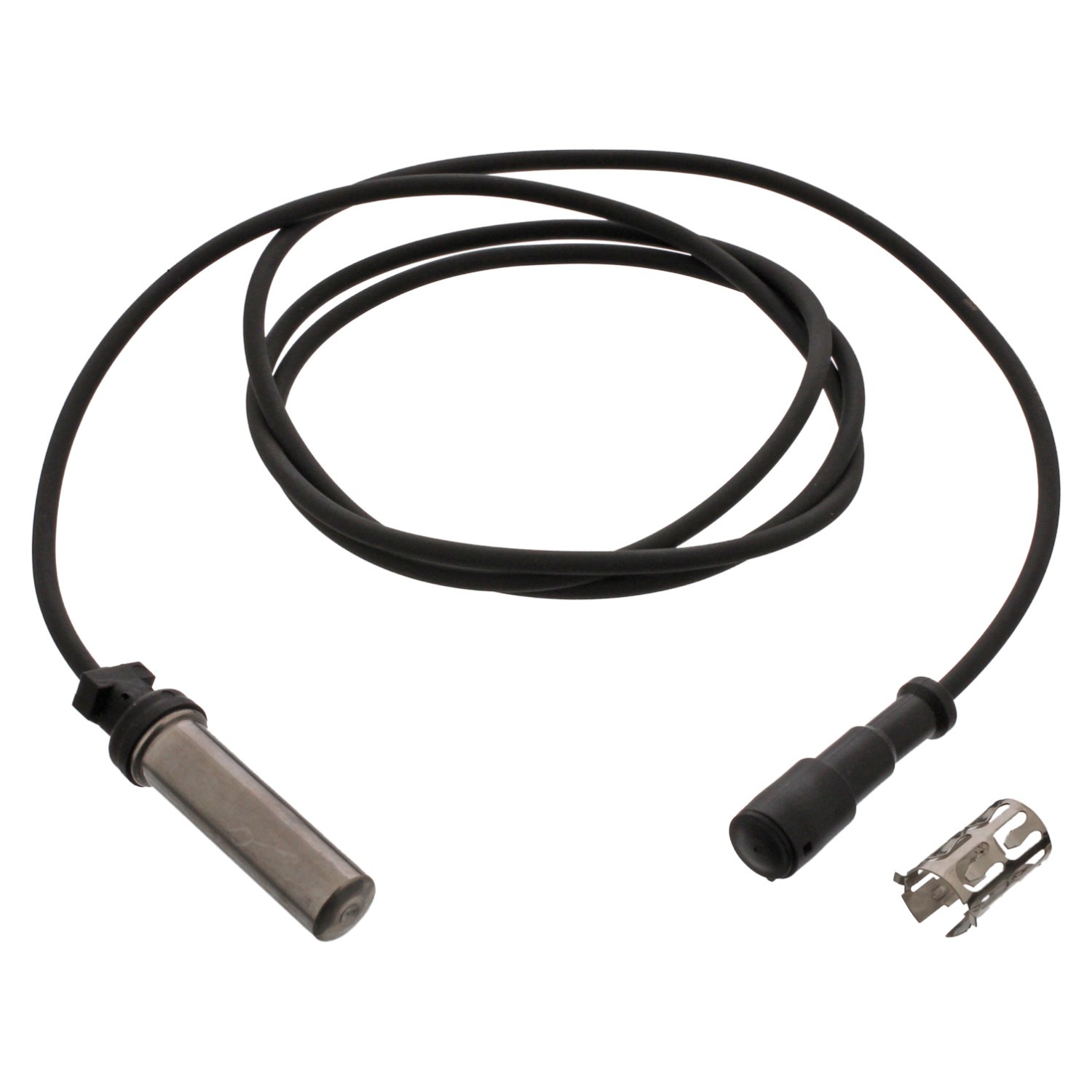FEBI BILSTEIN 40479 ABS-Sensor Hinterachse links, Vorderachse links, Vorderachse rechts, Hinterachse rechts, 1830mm, mit Buchse