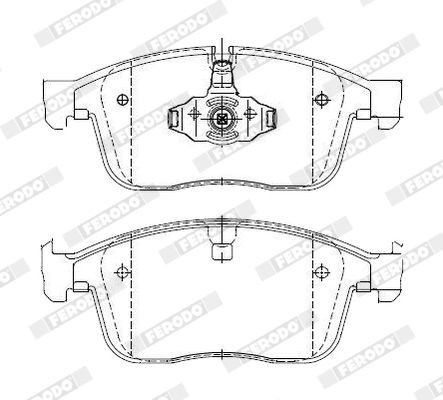 FERODO FSL1318: Piduriklotsid SL