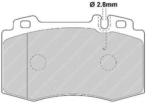 FERODO FSL1426: Piduriklotsid SL