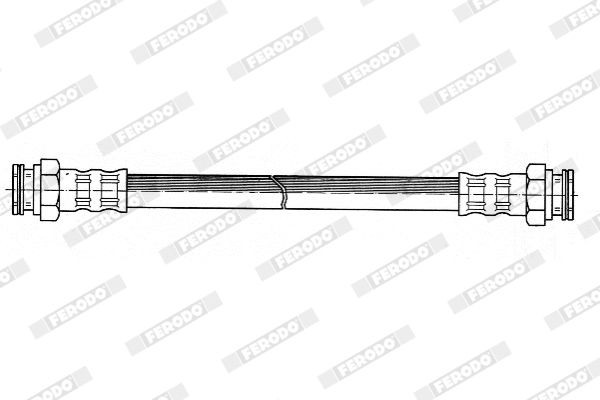 FERODO DDF1294-1: Piduriketas Ø: 255mm, õhutusega