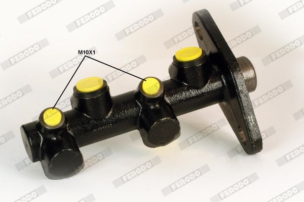 FERODO DDF1939-1: Piduriketas Ø: 262mm, õhutusega