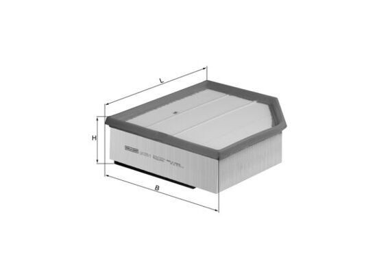 KNECHT LX 1260: Õhufilter