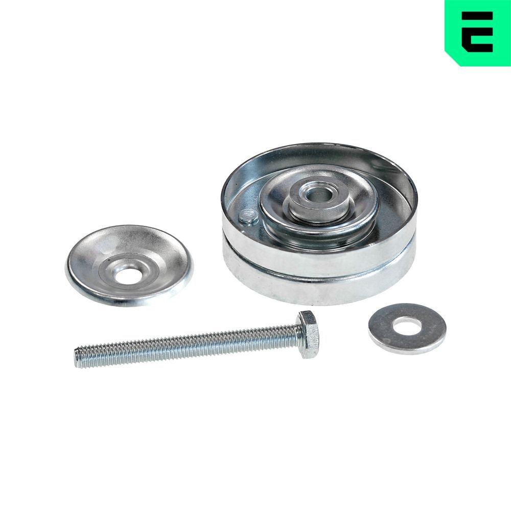OPTIMAL 0-N1909: Ohjainrulla, moniurahihna Ø: 76mm, Ø: 76mm