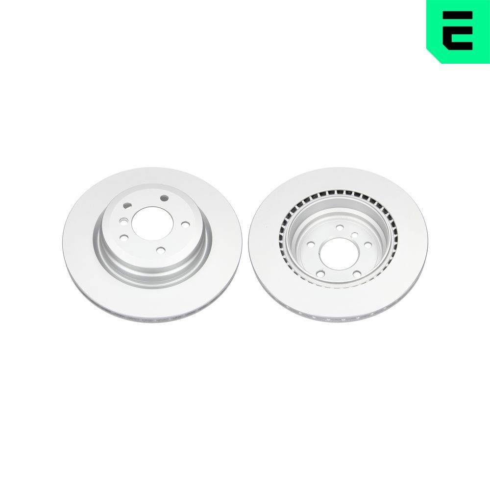 OPTIMAL BS-7588C: Disc de frână puntea spate, Ř: 336mm, ventilat, Ř: 336mm, acoperit (cu un strat protector), cu suruburi