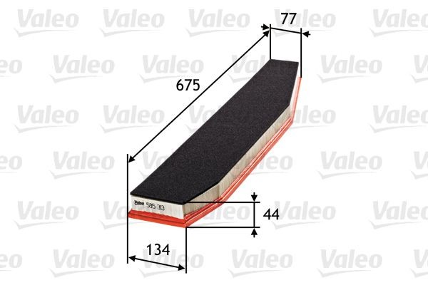 VALEO 585313: Filtre à air avec préfiltre