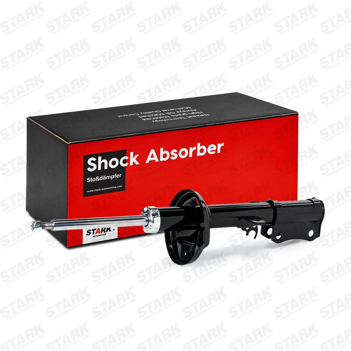 STARK SKSA-0130129: Stötdämpare Vänster, Gastryck, fjäderben
