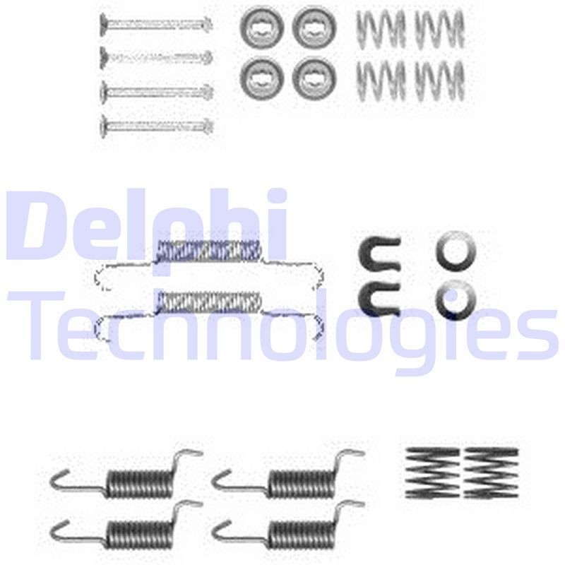 DELPHI LY1367: Lisakomplekt, seisupiduriklotsid