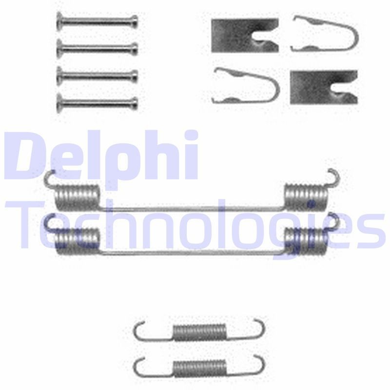 DELPHI LY1369: Piederumu komplekts, Bremžu loki
