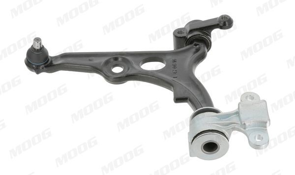 MOOG CI-TC-10887: Vikšro valdymo svirtis Plienas, su atrama/vairo traukle, su atraminiu buferiu