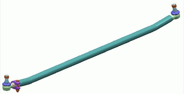 LEMFÖRDER 37247 01: Parallellstag / styrestag 1743mm, med tilbehør