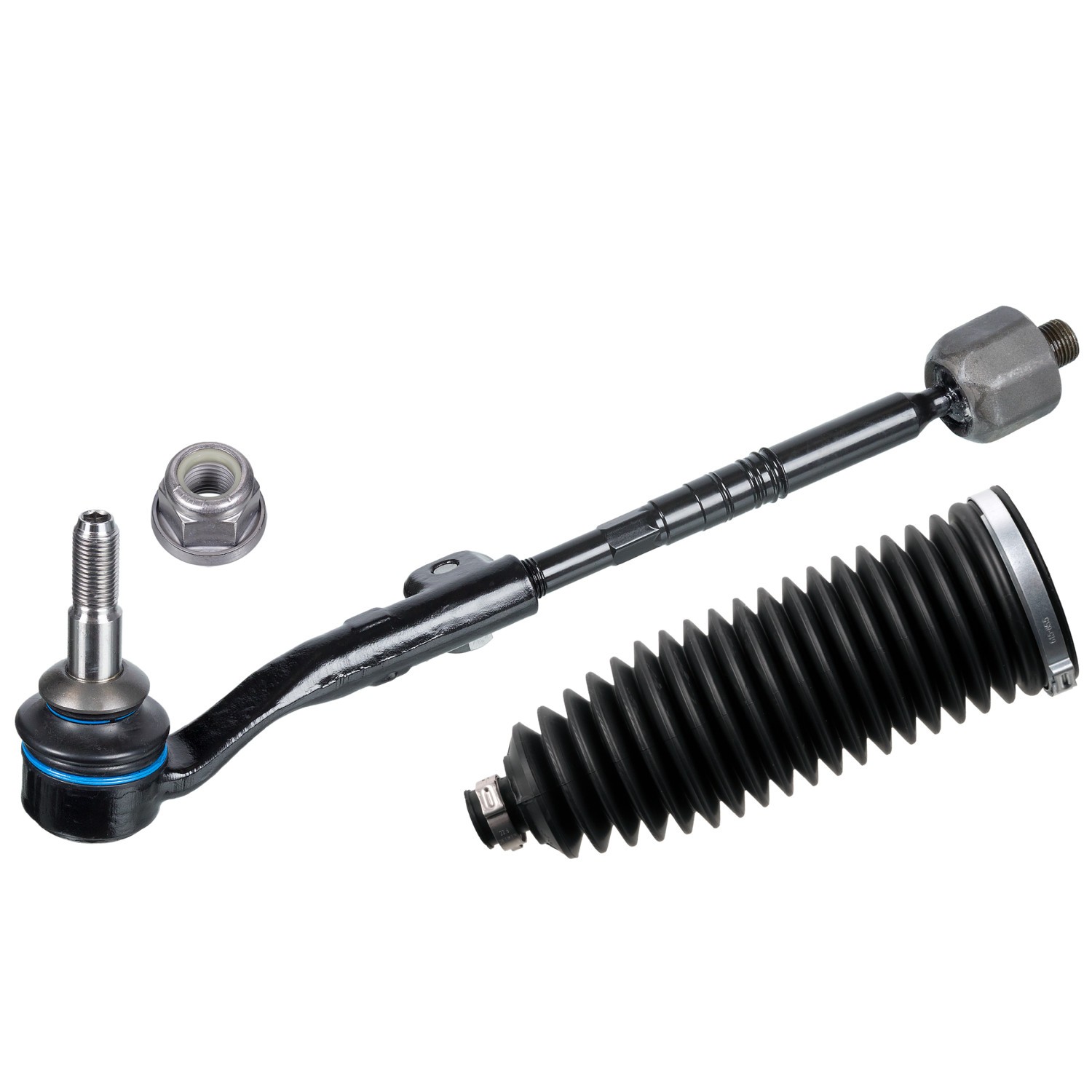 FEBI BILSTEIN 44717: Bara directie Axa fata stanga, 335mm, cu piulita, cu carcase, cu burduf