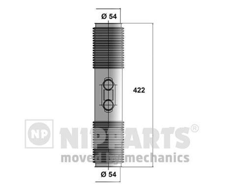 NIPPARTS N2840904: Ansamblu burduf, directie