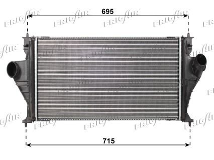 FRIGAIR 0708.3003: Intercooler Dimensiuni radiator: 300 x 150 x 80 mm, Aluminiu, plastic