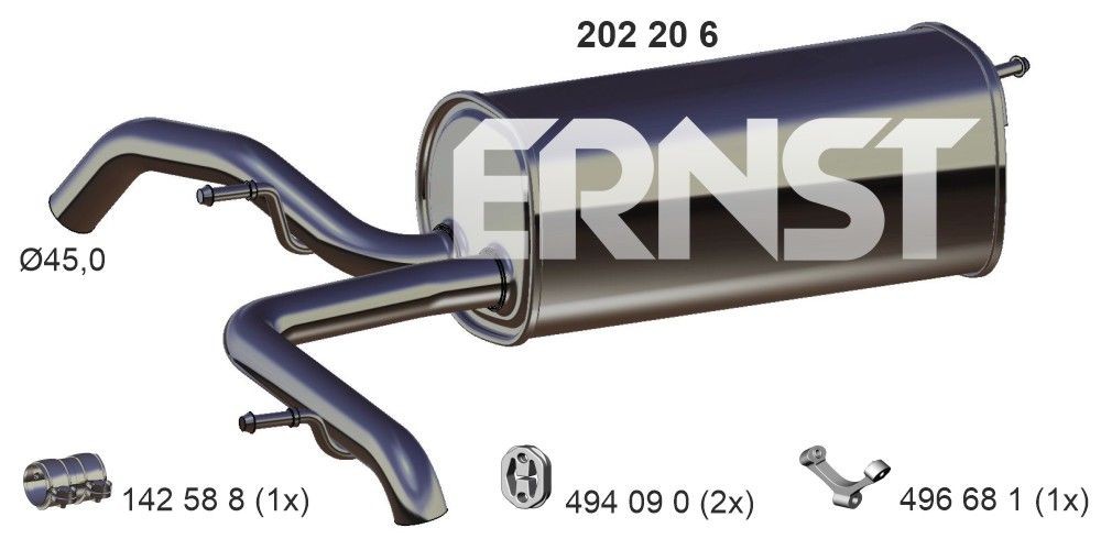 ERNST 202206: Lõppsummuti 980mm