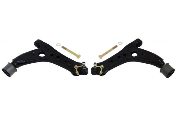 MAPCO 53813/1: Kit bras de suspension des deux côtés de l'essieu avant, inférieur, avec kit de vis de fixation, avec rotule de suspension, avec support en caoutchouc
