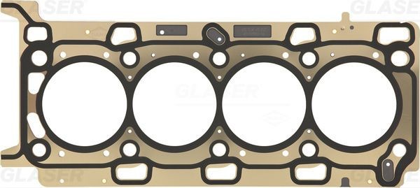 GLASER H40671-10: Garnitura, chiulasa 1,15mm