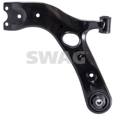 SWAG 81 94 3072: Brat, suspensie roata Axa fata stanga, partea de jos, tabla de otel