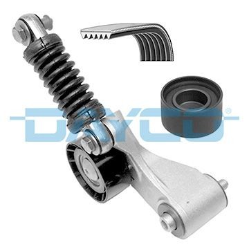 DAYCO KPV205: Set curea transmisie cu caneluri