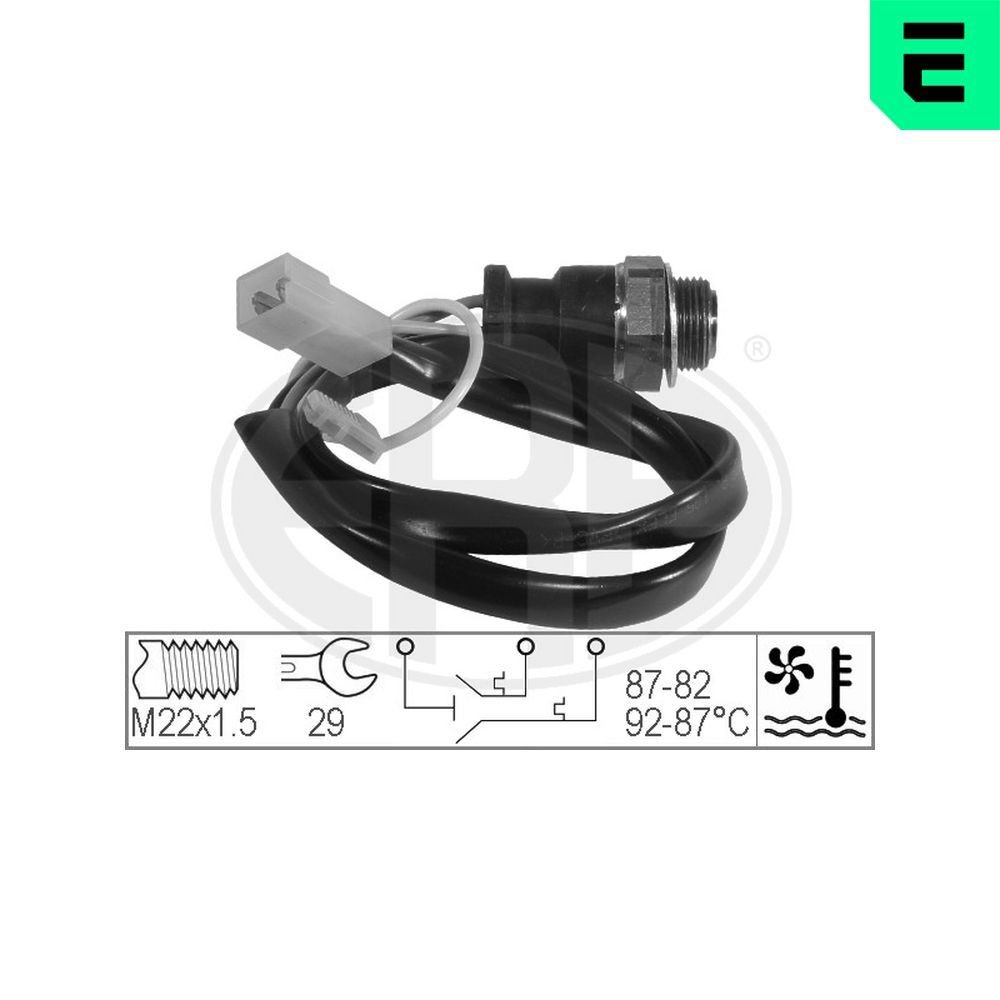 ERA 330202: Comutator temperatura, ventilator radiator