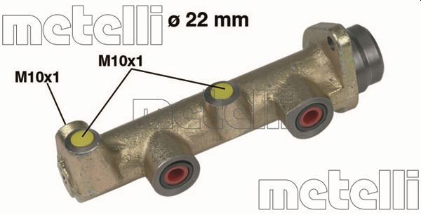 METELLI 05-0134: Peapiduri silinder
