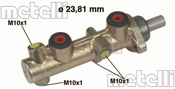 METELLI 05-0203: Pompa centrala, frana