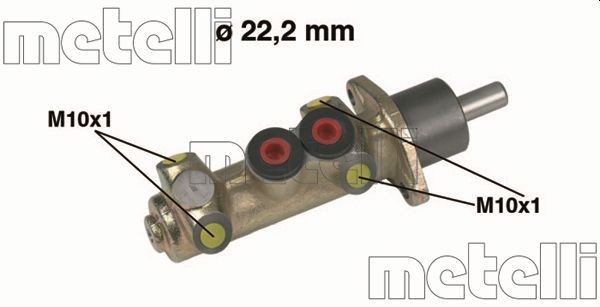 METELLI 05-0208: Peapiduri silinder